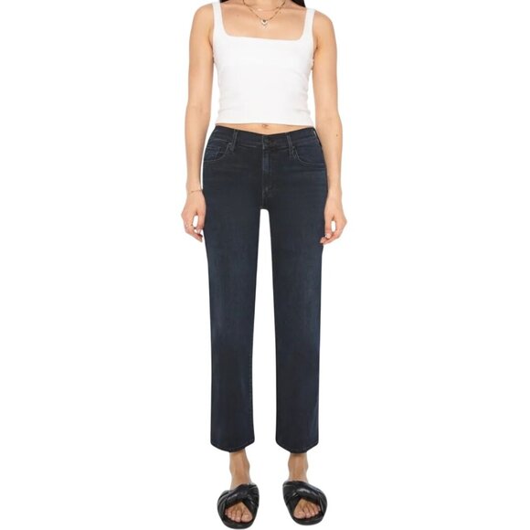 Mother The Mid Rise Zip Rambler Ankle Night In Venice Size 24 - Picture 1 of 11